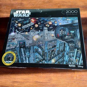Star Wars Death Star 2000 Piece Puzzle Preowned